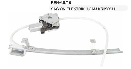 Cam Krikosu Elektrikli Ön Sağ  Renault R9-R11 44332 (1 Ad )