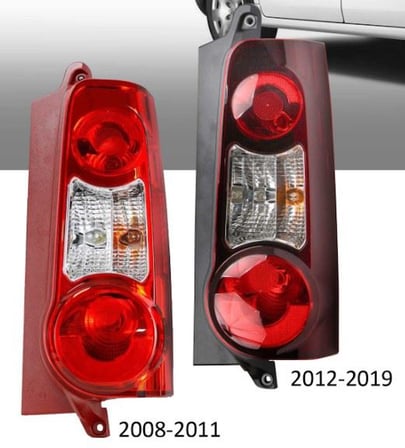 STOP LAMBA (08-11) DUYSUZ SAĞ PEUGEOT PARTNER - CITROEN BERLİNGO YANA AÇILAN KAPI (1 AD )