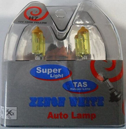 12V H7 Sarı Halogen Ampul (Tk) (1 Tk )