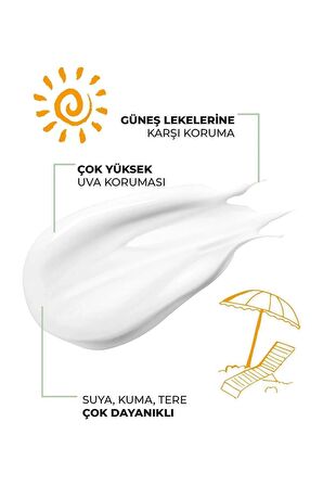 Sinoz Spf 50 Leke Karşıtı Yüksek Koruyucu Yüz Güneş Kremi 50 ml Normal Ve Kuru Ciltler Için