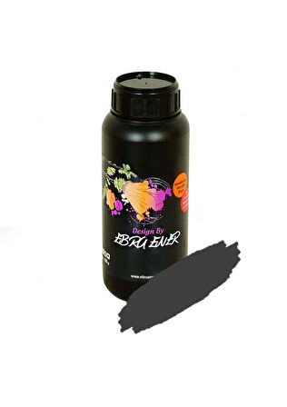 Ebru Ener Yeni Nesil Vernikli Genel Yüzey Boyası (Anka) Antrasit 250 gr.