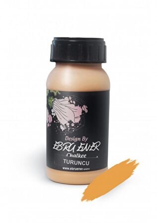 Ebru Ener Chalkee Boya Turuncu 250 ml.