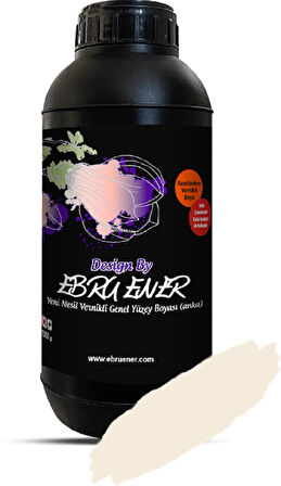 Ebru Ener Anka Vernikli Genel Yüzey Boyası Sahra Beji 1 kg.