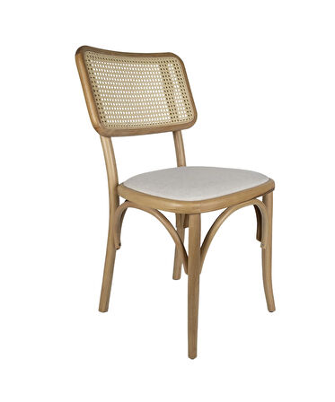 Sofa Hasırlı Ahşap Sandalye