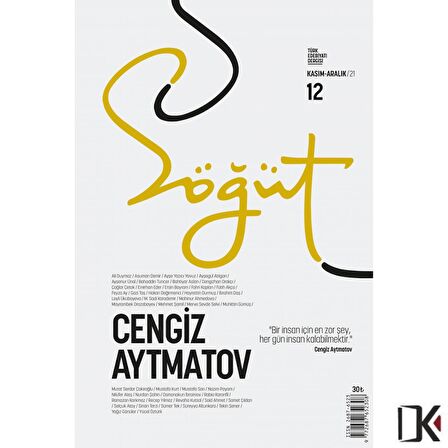 Söğüt 12.Sayı - Türk Edebiyatı Dergisi Kasım-Aralık 2021