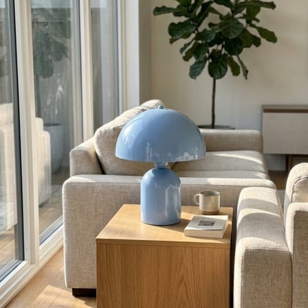 Soho Soft Mavi Metal Masa Lambası | ByLamp