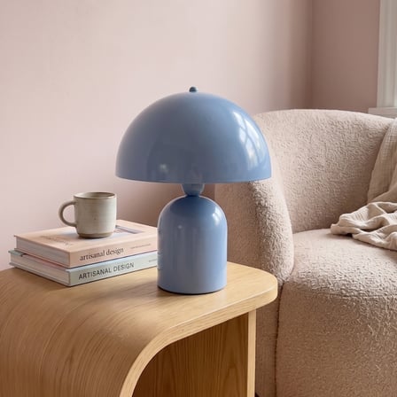 Soho Soft Mavi Metal Masa Lambası | ByLamp