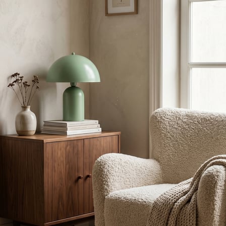 Soho Mint Yeşil Metal Masa Lambası | ByLamp