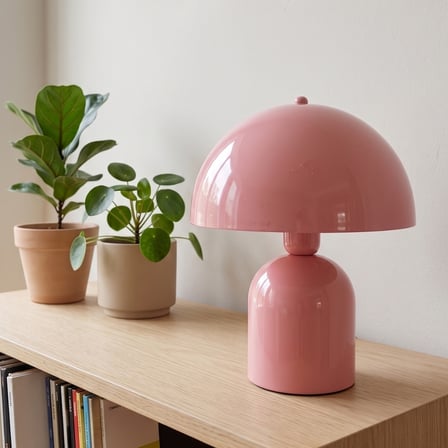 Soho Soft Pembe Metal Masa Lambası | ByLamp