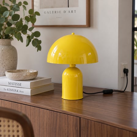 Soho Sarı Metal Masa Lambası | ByLamp