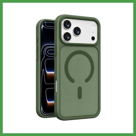 Soi Home Joko iPhone 18 Pro Max Uyumlu Jota Magsafe Kapak - Koyu Yeşil SOI