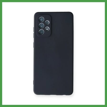 Soi Home Samsung Galaxy A72 Uyumlu Kılıf Nano içi Kadife Silikon - Lacivert SOI