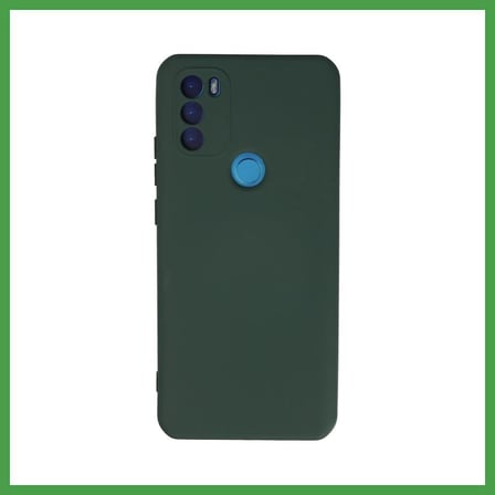 Soi Home General Mobile GM 21 Plus Kılıf Nano içi Kadife Silikon - Koyu Yeşil SOI