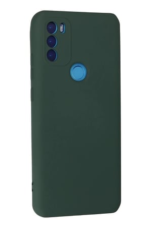 Soi Home General Mobile GM 21 Plus Kılıf Nano içi Kadife Silikon - Koyu Yeşil SOI
