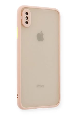 Soi Home iPhone X Uyumlu Kılıf Montreal Silikon Kapak - Pembe SOI
