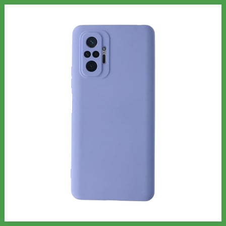 Soi Home Redmi Note 10 Pro Uyumlu Kılıf Nano içi Kadife Silikon - Lila SOI