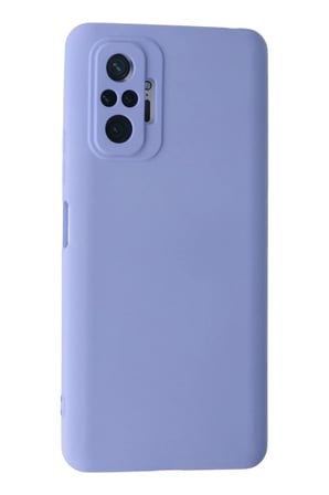 Soi Home Redmi Note 10 Pro Uyumlu Kılıf Nano içi Kadife Silikon - Lila SOI