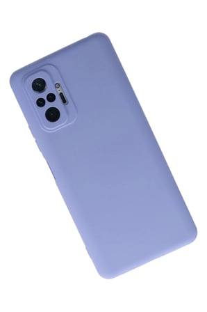 Soi Home Redmi Note 10 Pro Uyumlu Kılıf Nano içi Kadife Silikon - Lila SOI