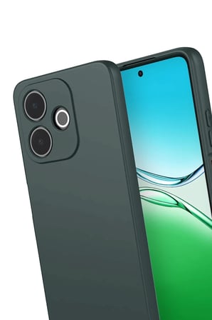 Soi Home A5 Pro 4G Uyumlu First Silikon - Koyu Yeşil SOI