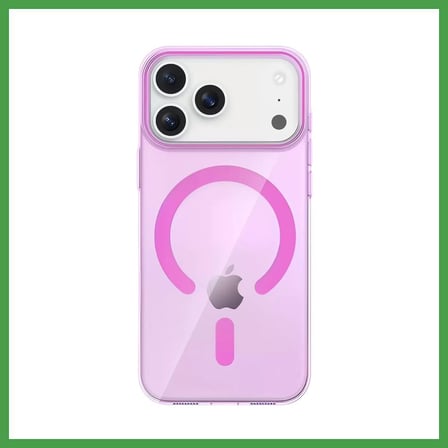 Soi Home Joko iPhone 17 Pro Max Uyumlu PC Blank Magsafe Kapak - Pembe SOI