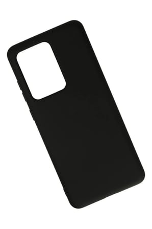 Soi Home Samsung Galaxy S20 Ultra Uyumlu Kılıf Nano içi Kadife Silikon - Siyah SOI