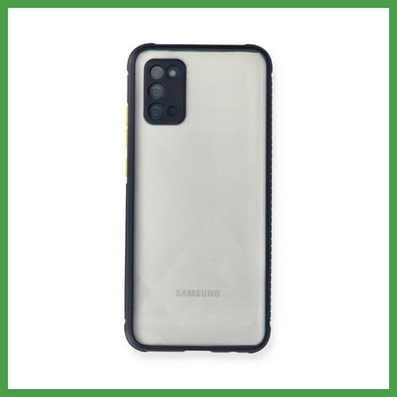 Soi Home Samsung Galaxy A02S Uyumlu Kılıf Miami Şeffaf Silikon - Lacivert SOI
