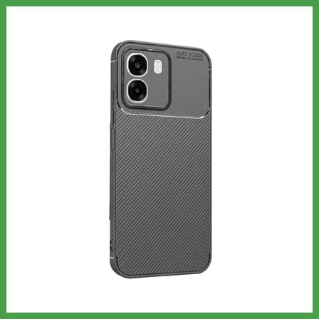 Soi Home A6T 5G Uyumlu Auto Focus Karbon Kapak - Gri SOI