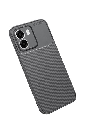 Soi Home A6T 5G Uyumlu Auto Focus Karbon Kapak - Gri SOI