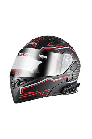Bt40 Kask Kulaklık Bluetooth Motosiklet Kulaklık Intercom 5.3