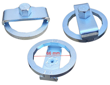 Motosiklet Yağ Filtresi Sökme Takma Anahtarı Büyük 66 Mm