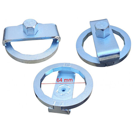 Motosiklet Yağ Filtresi Sökme Takma Anahtarı Küçük 64 Mm