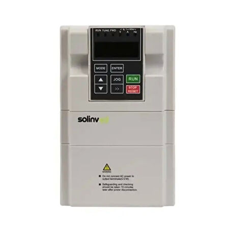 Solinved 11 kW 15 HP Trifaze Solar Pompa Sürücü