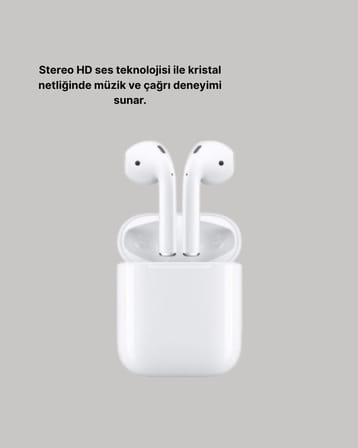 2. Nesil Bluetooth 5.0 Kablosuz Kulaklık Su Geçirmez HD Ses