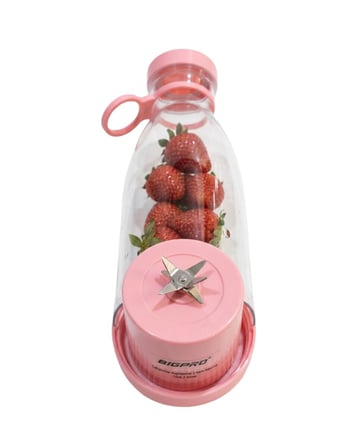 Kablosuz Taşınabilir Blender Smoothie Milkshake Hazırlama Tek Tuş Kullanım