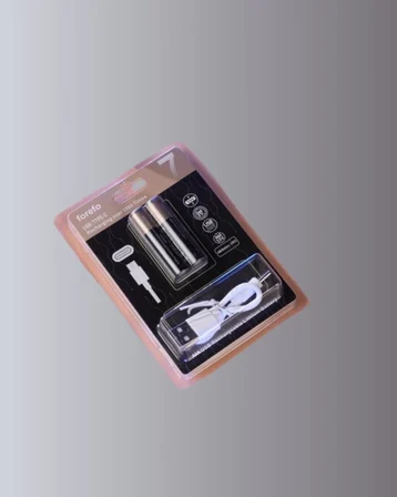USB Type-C Şarjlı AAA Lityum Pil 1000+ Şarj Döngüsü ile Uzun Ömür