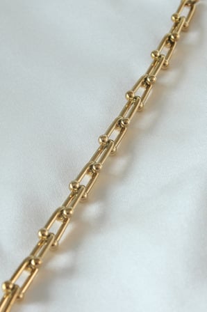 316L Çelik Gold Renk Tifany Model Kadın Bileklik 5886