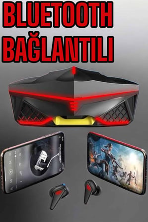 Yeni Nesil Oyuncu Kulaklığı Gürültü Önleyici Uzun Pil Ömrü Bluetooth Bağla