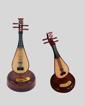 Figürlü Müzik Kutusu Zarif Melodili Dekoratif Model