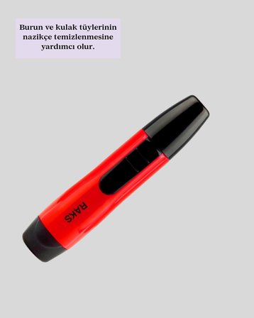 Pilli Kulak Burun Tüy Temizleyici Raks