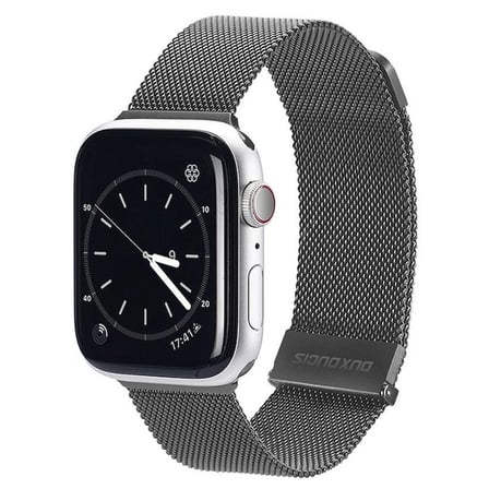 Dux Ducis Apple Watch 42/44/45MM için Milanese Premium Milano Loop Kayış Kordon-(