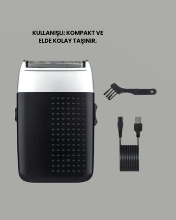 Sıfır Saç ve Sakal Kesme Makinesi – Kolay Temizlik Güçlü Motor