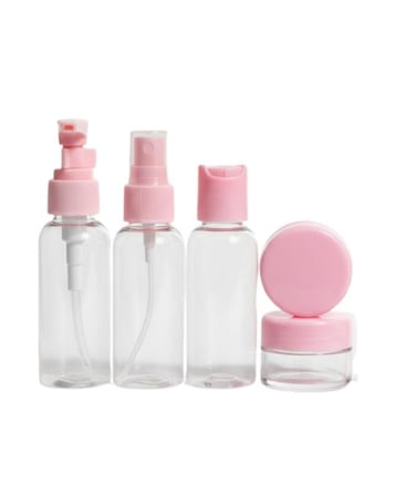 Taşınabilir 5’li Seyahat Kozmetik Şişe Seti 30 ml Sızdırmaz