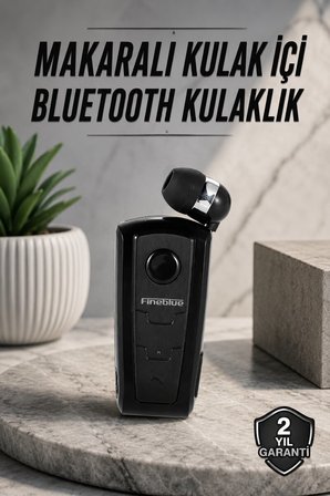 Tüm Telefonlara Uyumlu Mikrofonlu Titreşimli Makaralı Bluetooth Kulakiçi Kulakl?