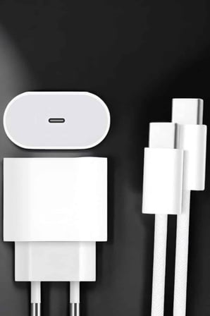 Güç Adaptörü ve Kablosu Şarj Aleti 15/15 Pro Max Uyumlu Hızlı Şarj