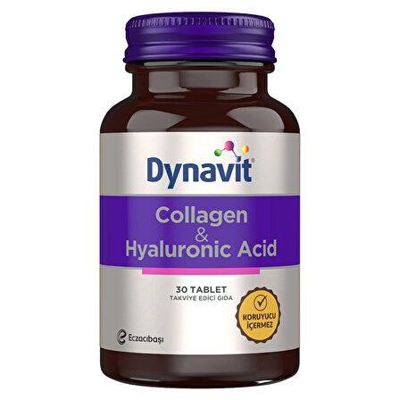 Collagen+Hyaluronik Acid 30 Tablet