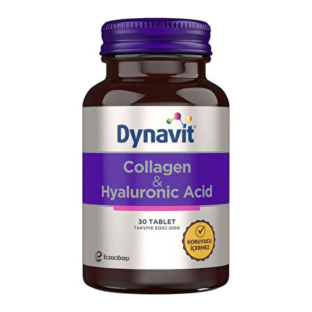 Collagen+Hyaluronik Acid 30 Tablet