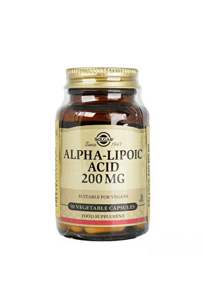 Alpha Lıpoıc Acıd 200 Mg 50 Kapsül