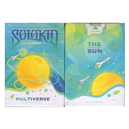 TPCC Solokid Multiverse Oyun Kağıdı Limited Edition Koleksiyonluk iskambil Kartları Destesi