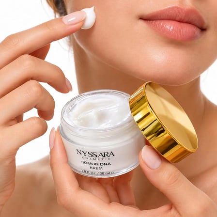 NYSSARA SOMON DNA KREM+SERUM 2 Lİ SET DÜZEENLİ KULLANIMDA %100 ETKİ %100 SONUÇ 30 ML CİLT BAKIM SETİ