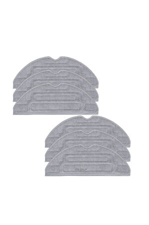 Roborock S8 Sonic Mopping Pro Ultra Uyumlu 6 Adet Mop Paspas